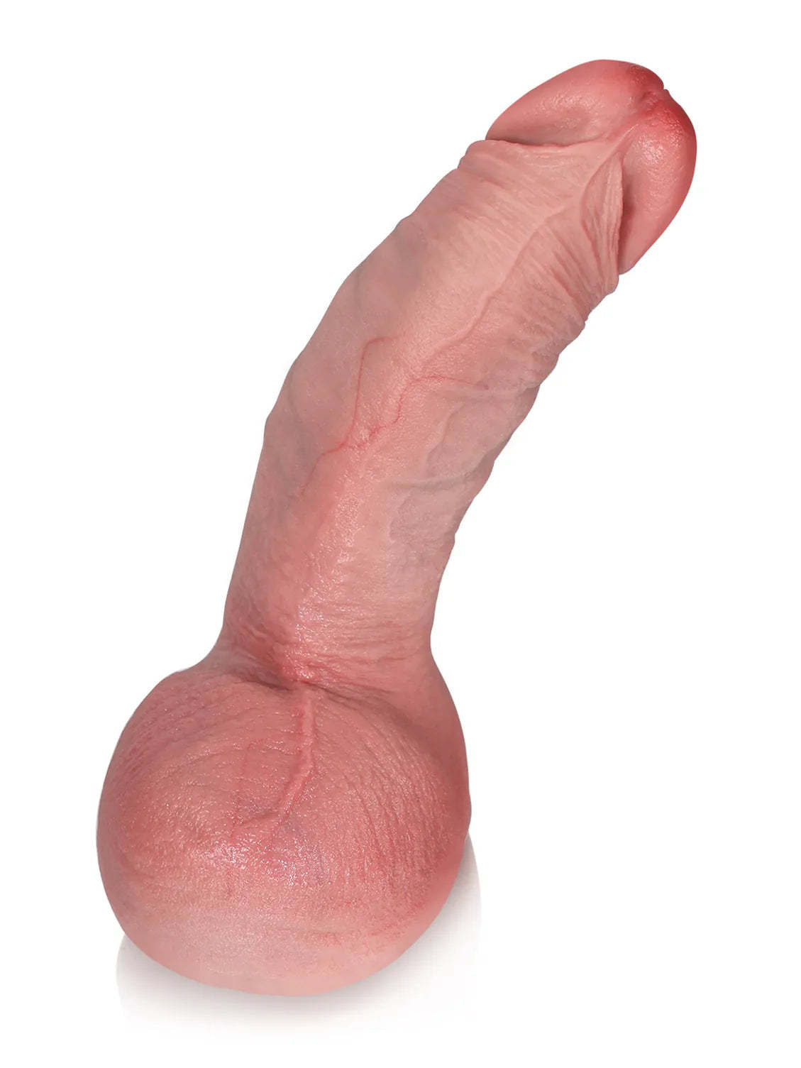 Reece 7.6" x 2" - Flesh G Spot Thick Curved Dildo Best For Women