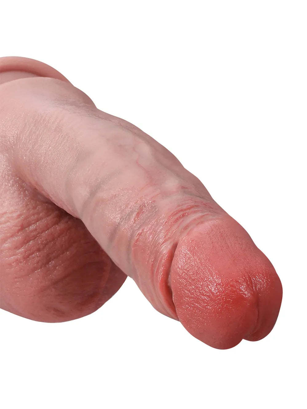 Reece 7.6" x 2" - Flesh G Spot Thick Curved Dildo Best For Women