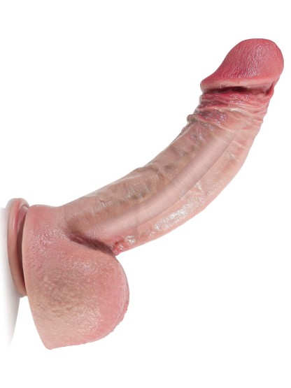 Rockwell 11" x 2.5" Large Thick Realistic Dildo With Metal Keel