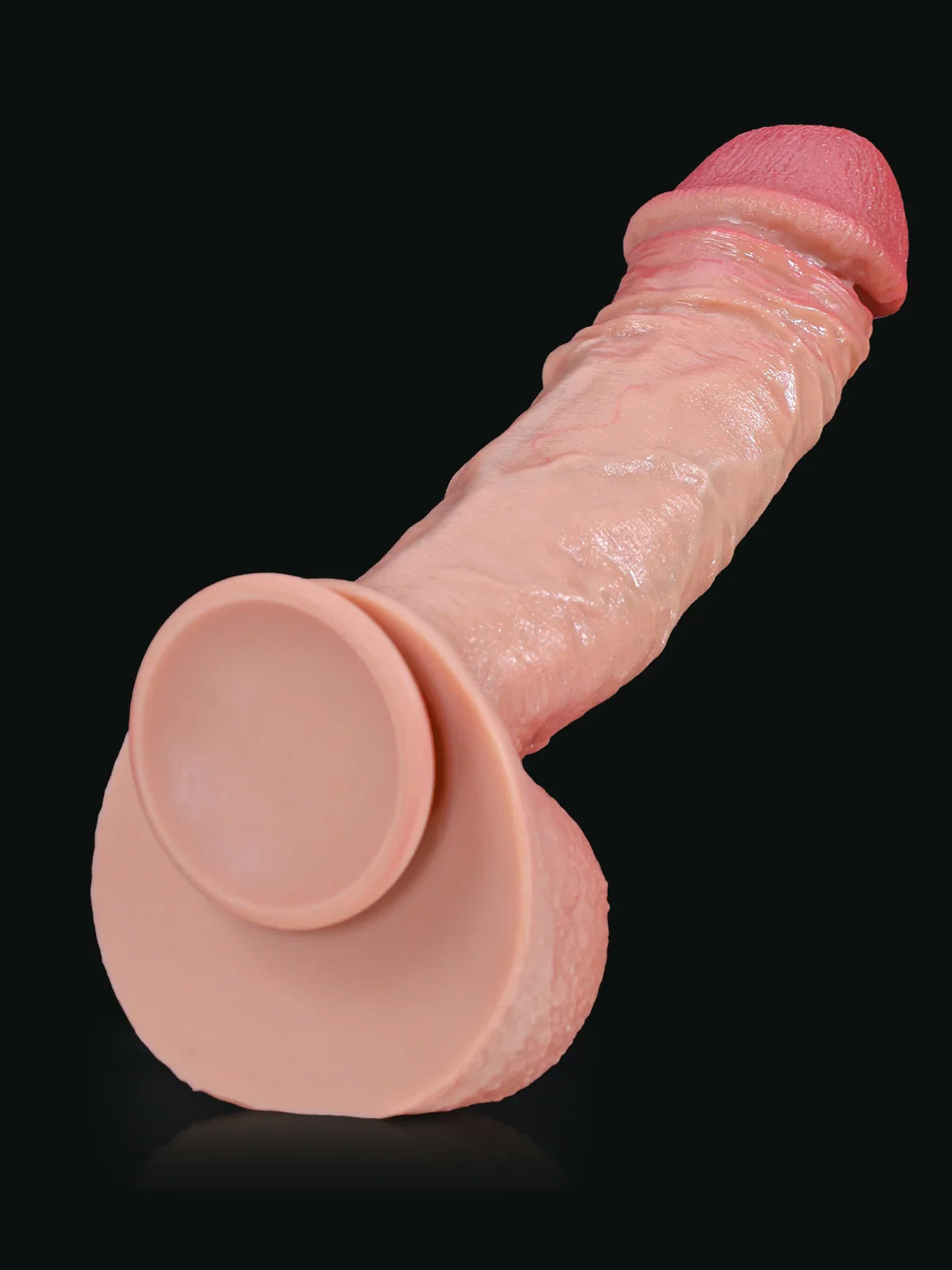 Rockwell 10.8" x 2.2" - XL Size Large Thick Realistic Dildo With Metal Keel
