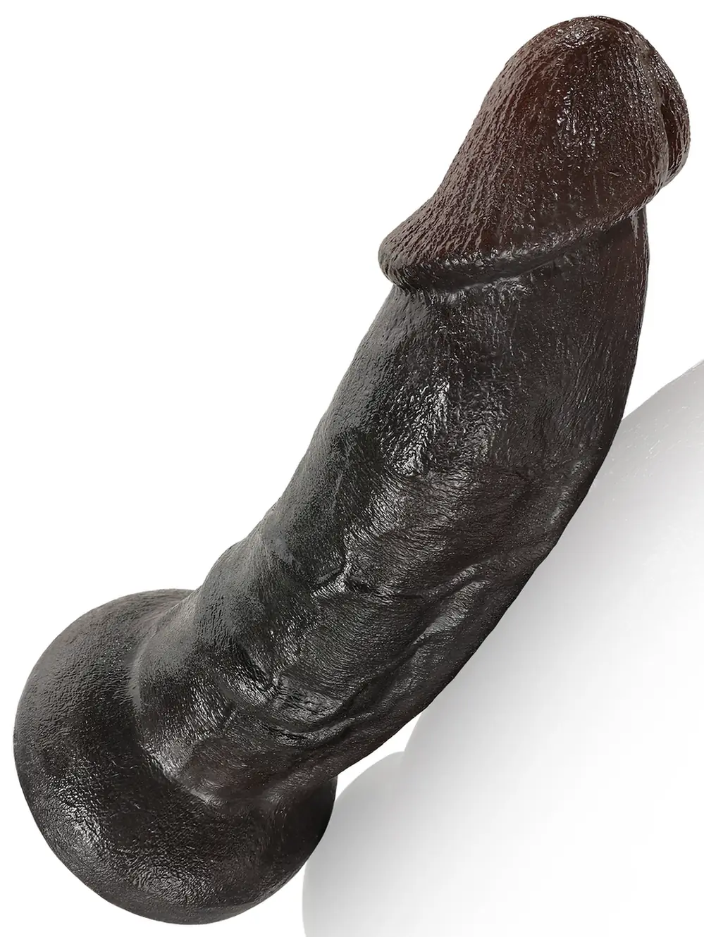 Fisher 8.6" x 2" - Realistic Soft Dildo No Balls Big Mushroom Head
