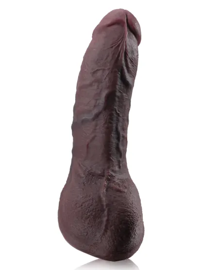 Julian 7.7" x 2" Thick Beginner Dildo with Pronounced Ridge