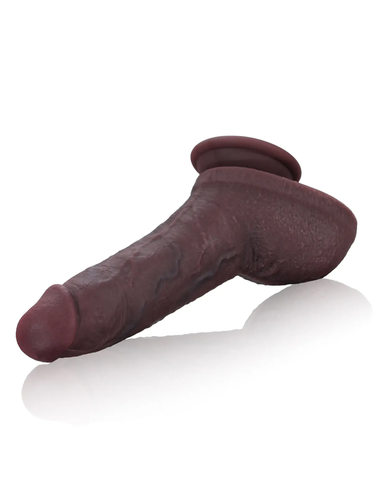Julian 7.7" x 2" Thick Beginner Dildo with Pronounced Ridge