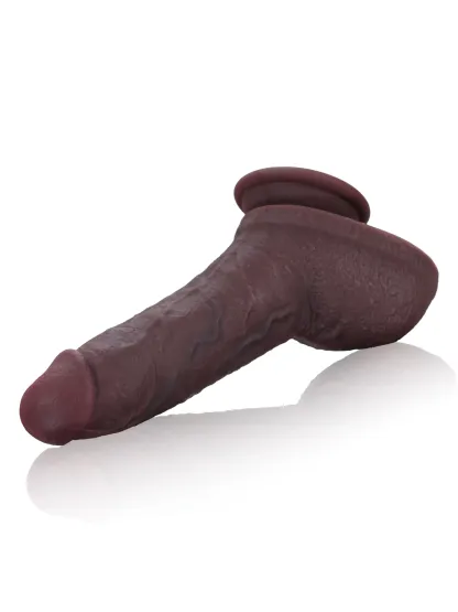 Julian 7.7" x 2" Thick Beginner Dildo with Pronounced Ridge