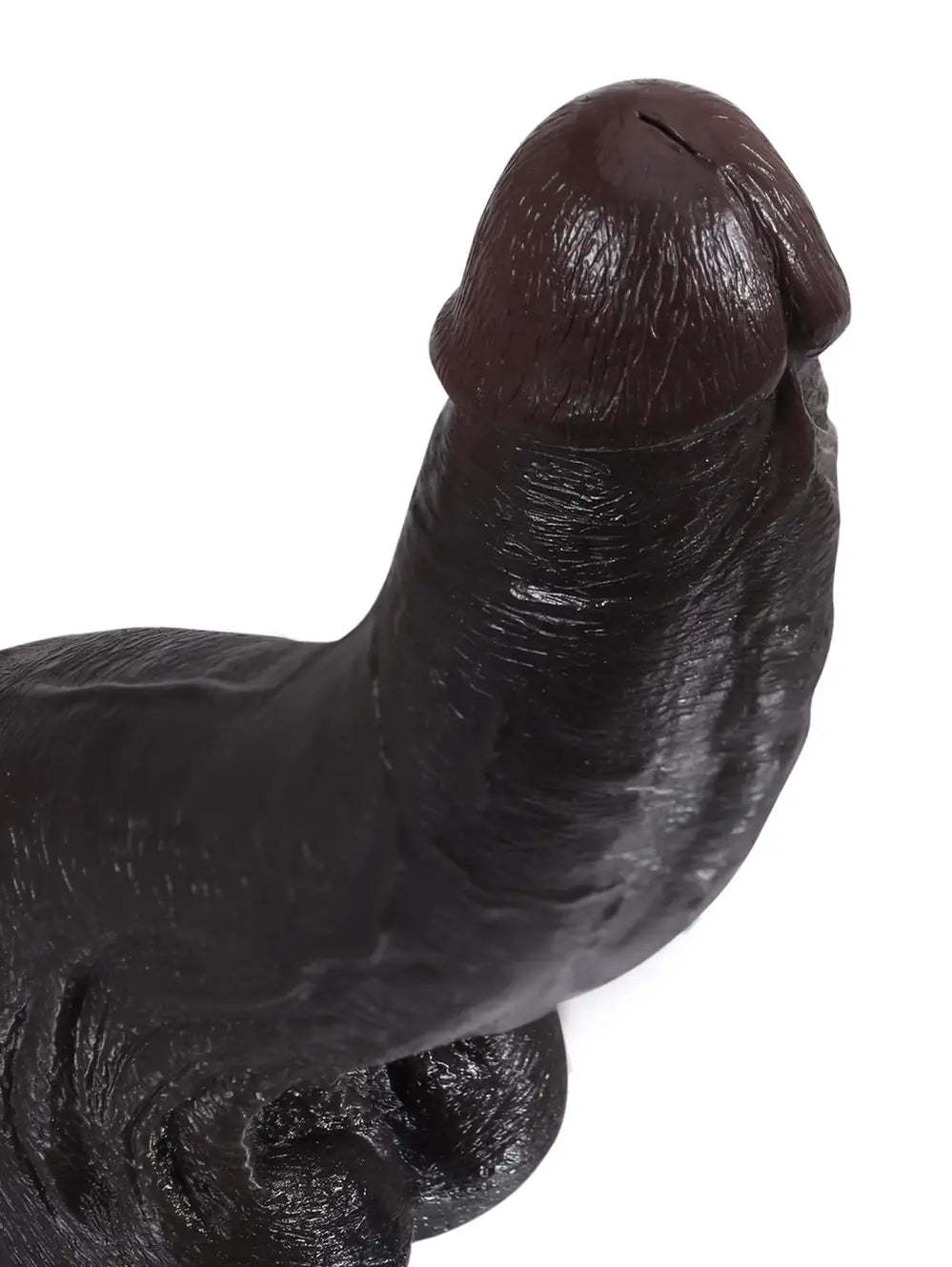 Cameron | 9.5" x 2" - Black Ultra Realistic Real Feel Dildo