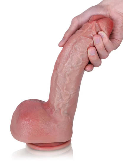 Robin 11" x 2.2" - XL Size Large Thick Realistic Dildo With Metal Keel