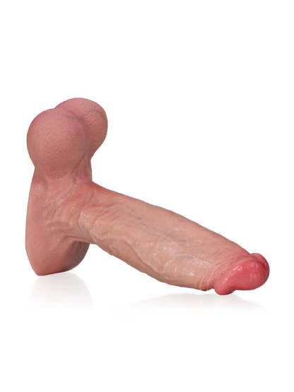 Galadriel 11.6" x 2.6" - Realistic Soft Flesh Like Hue Thick Short Fat Dildo