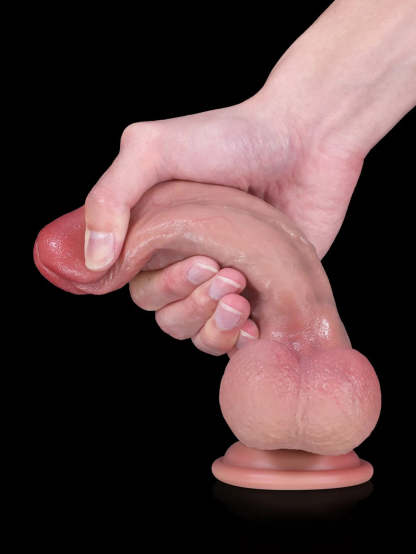 Josh 8" x 1.8" - Unique Mid-Thick Dildo with Flexible Shaft and Veins