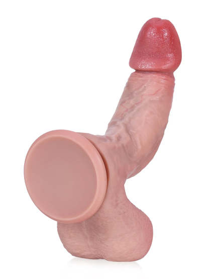 Josh 8" x 1.8" - Unique Mid-Thick Dildo with Flexible Shaft and Veins