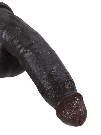 Dave | 7.5" x 1.8" - Deep Small Real Feel Black Dildos For Beginner
