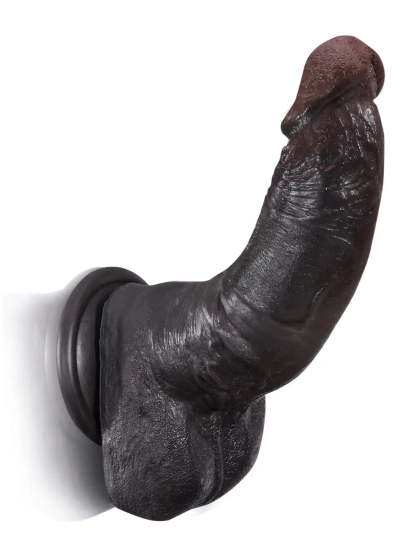 Dave | 7.5" x 1.8" - Deep Small Real Feel Black Dildos For Beginner