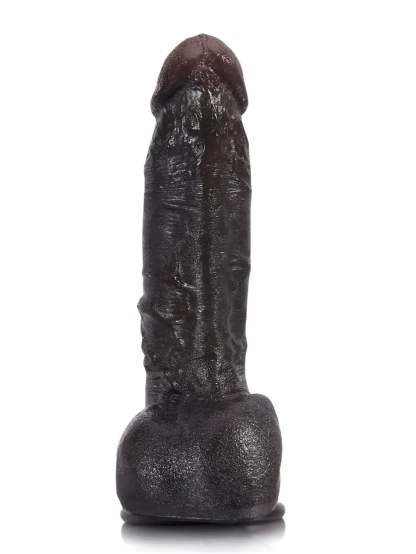 Dave | 7.5" x 1.8" - Deep Small Real Feel Black Dildos For Beginner