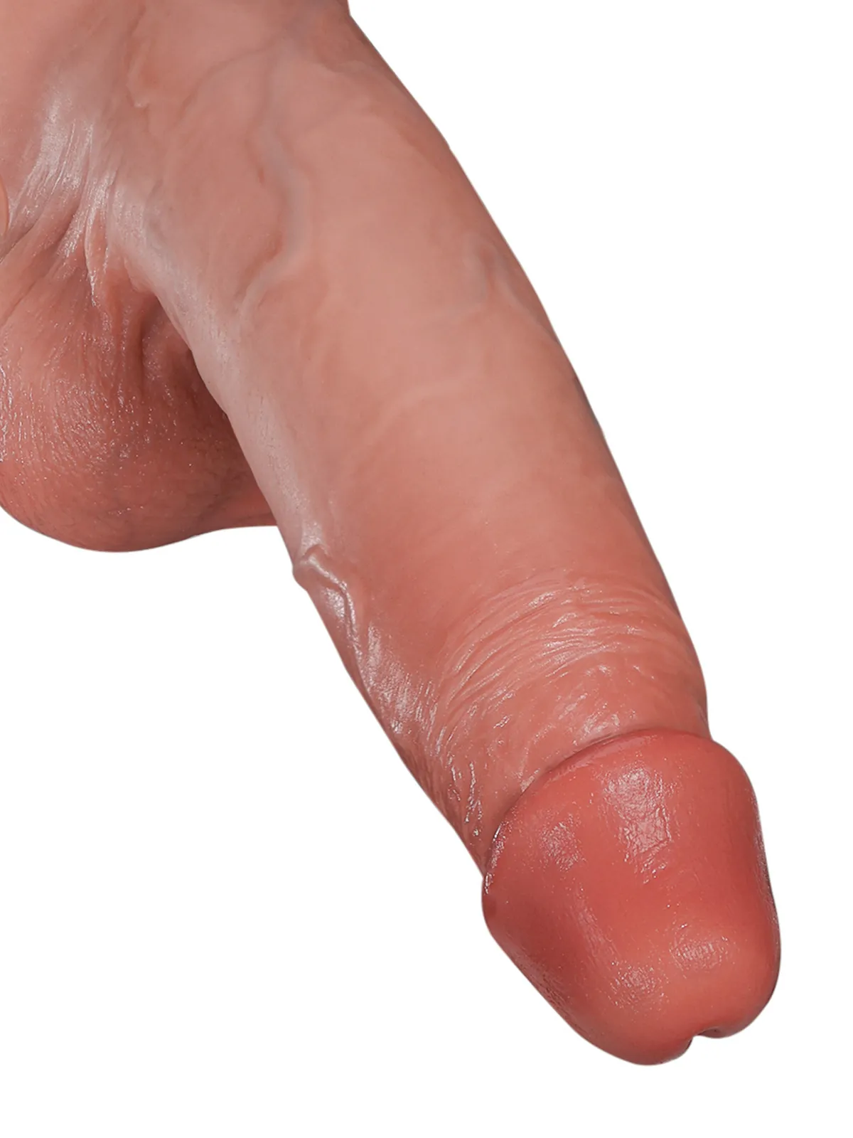 Billy 8.4” x 1.8” Realistic Sliding Skin dildo With Moving Balls