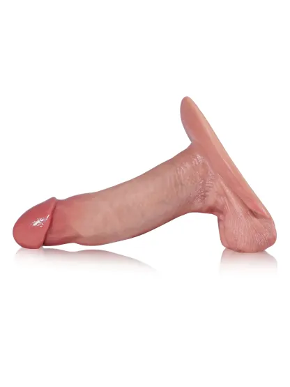 Tom 7" x 1.6" Small Dildo Most Realistic Feeling Dildo With Foreskin & Balls