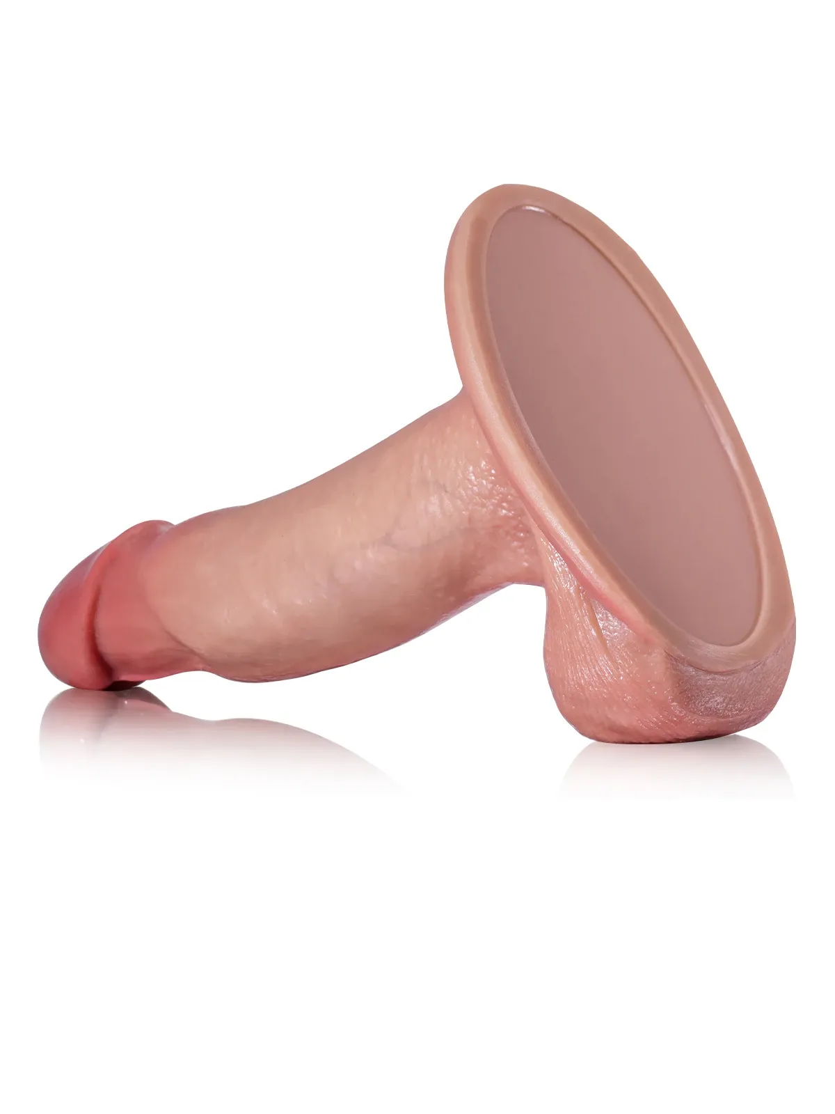 Tom 7" x 1.6" Small Dildo Most Realistic Feeling Dildo With Foreskin & Balls