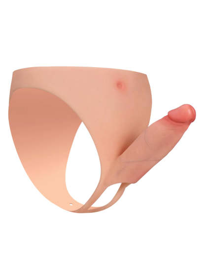 Casey 6" x 2" Hard Version Wearable Hollow Strap-On Dildo | Penis Extension & ED Sleeve