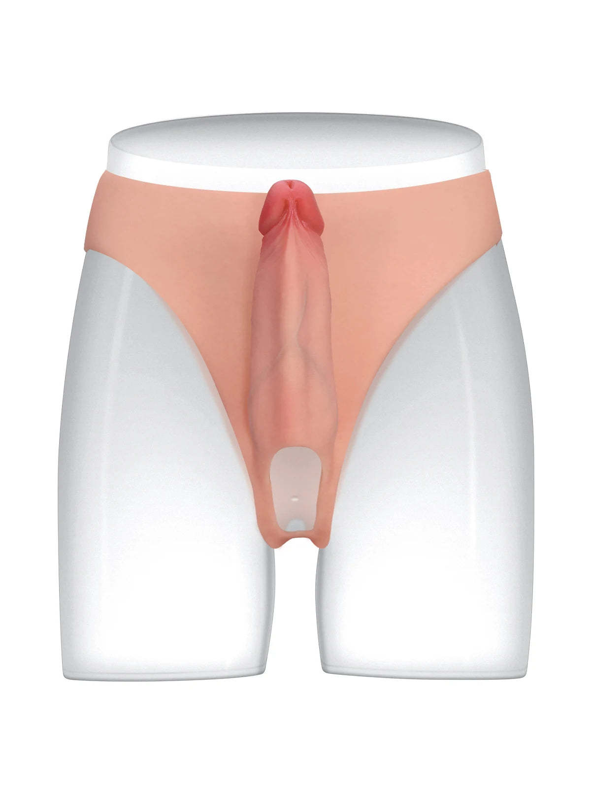 Casey 6" x 2" Hard Version Wearable Hollow Strap-On Dildo | Penis Extension & ED Sleeve