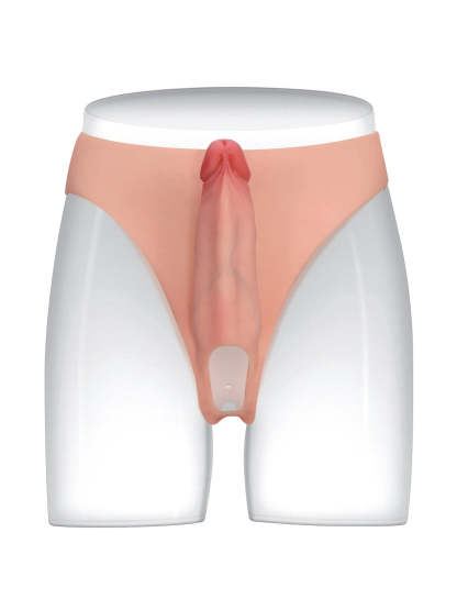 Casey 6" x 2" Hard Version Wearable Hollow Strap-On Dildo | Penis Extension & ED Sleeve