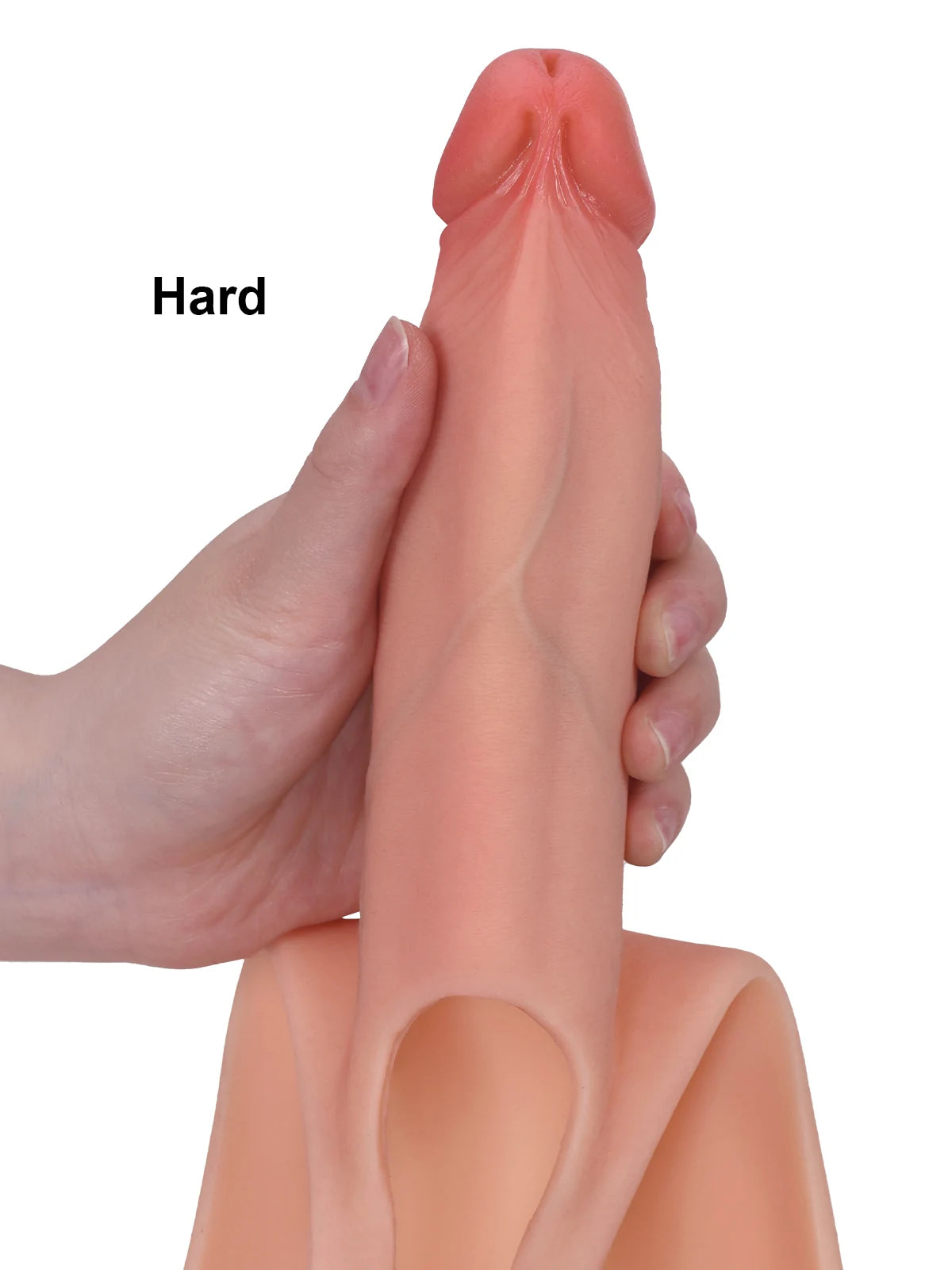 Casey 6" x 2" Hard Version Wearable Hollow Strap-On Dildo | Penis Extension & ED Sleeve
