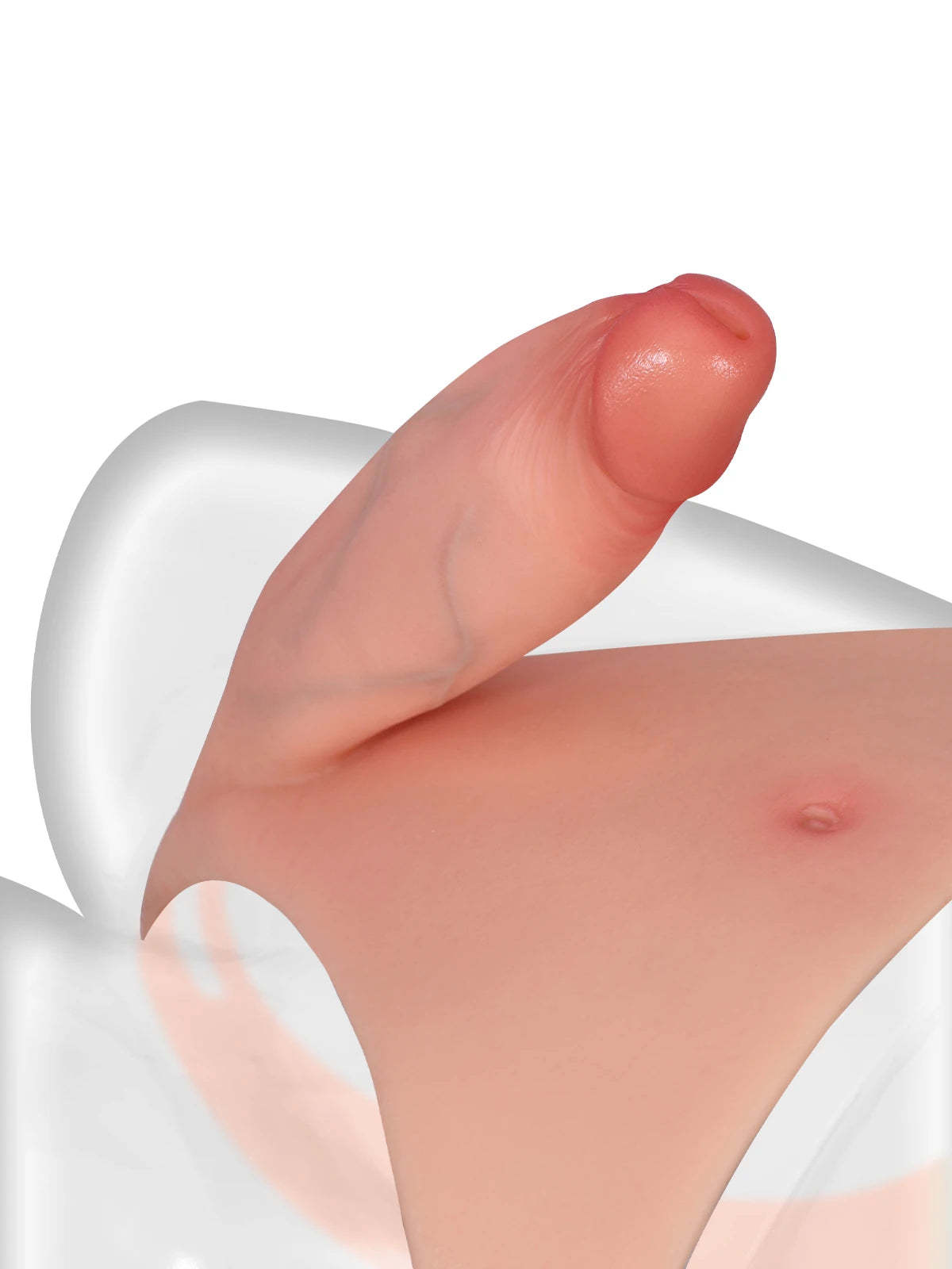 Casey 6" x 2" Hard Version Wearable Hollow Strap-On Dildo | Penis Extension & ED Sleeve