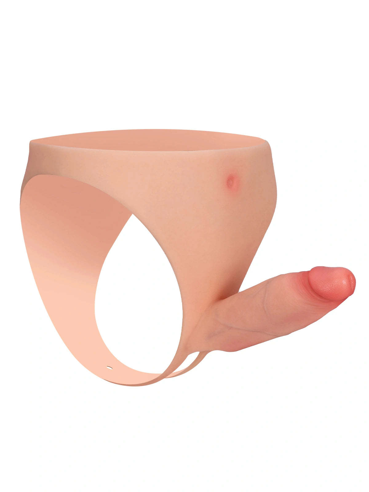 Casey 6" x 2" Hard Version Wearable Hollow Strap-On Dildo | Penis Extension & ED Sleeve