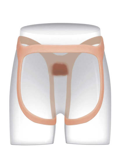 Seraphine  8.3" x 2.2" Wearable Hollow Dildo Strap-On • Penis Extender • ED Sleeve • For Women & Men