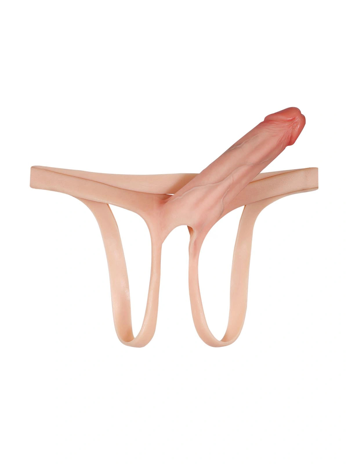 Seraphine  8.3" x 2.2" Wearable Hollow Dildo Strap-On • Penis Extender • ED Sleeve • For Women & Men