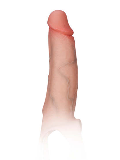 Seraphine  8.3" x 2.2" Wearable Hollow Dildo Strap-On • Penis Extender • ED Sleeve • For Women & Men