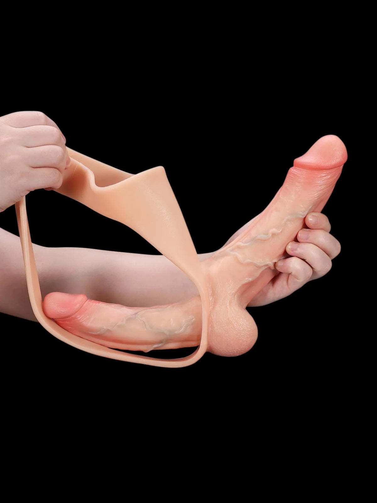 Zorvyn | Lifelike Silicone Strap-On With Double Side Dildo