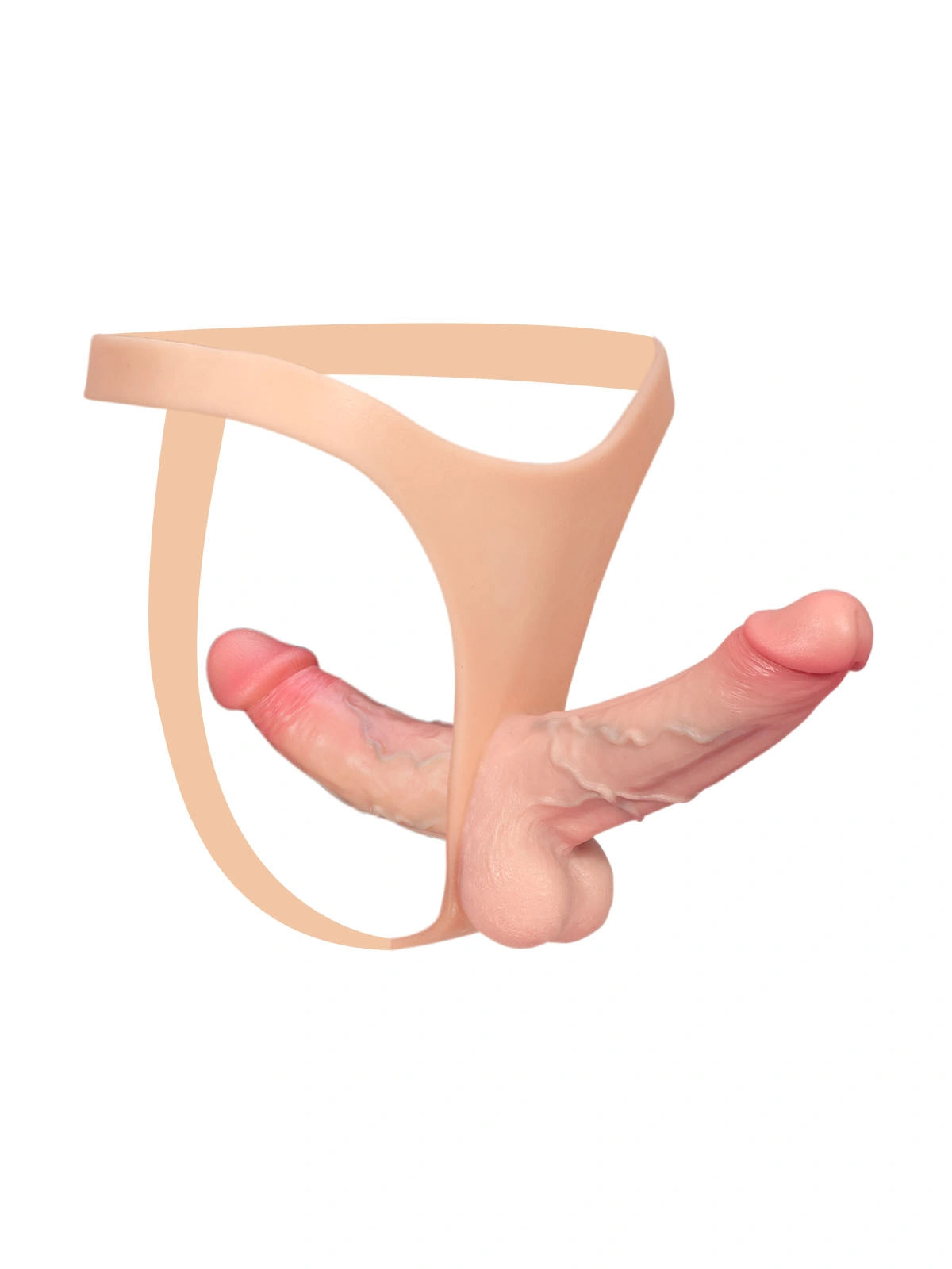 Zorvyn | Lifelike Silicone Strap-On With Double Side Dildo