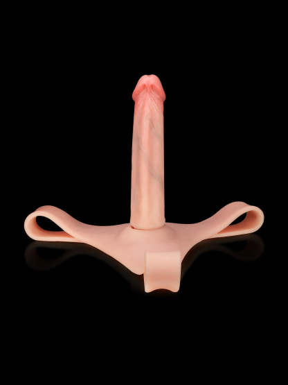 Thalyn | Lifelike Silicone Strap-On With Two Removable Dildo