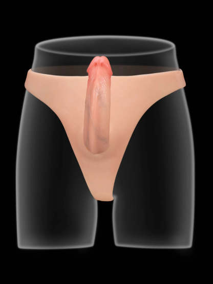 Thalyn | Lifelike Silicone Strap-On With Two Removable Dildo