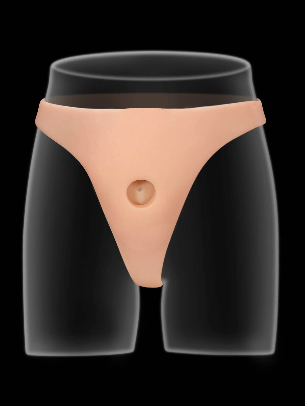 Thalyn | Lifelike Silicone Strap-On With Two Removable Dildo