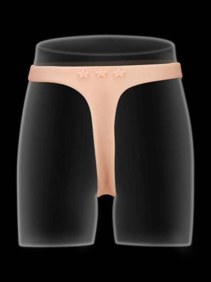 Thalyn | Lifelike Silicone Strap-On With Two Removable Dildo