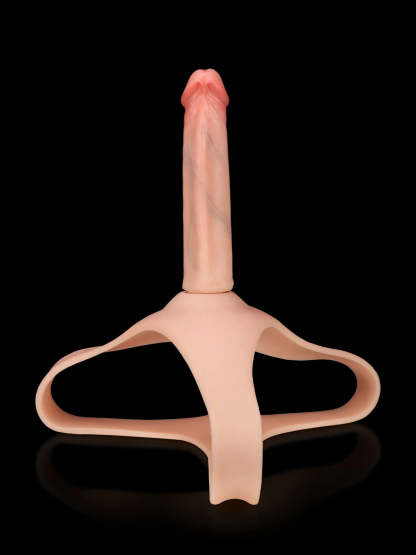 Thalyn | Lifelike Silicone Strap-On With Two Removable Dildo