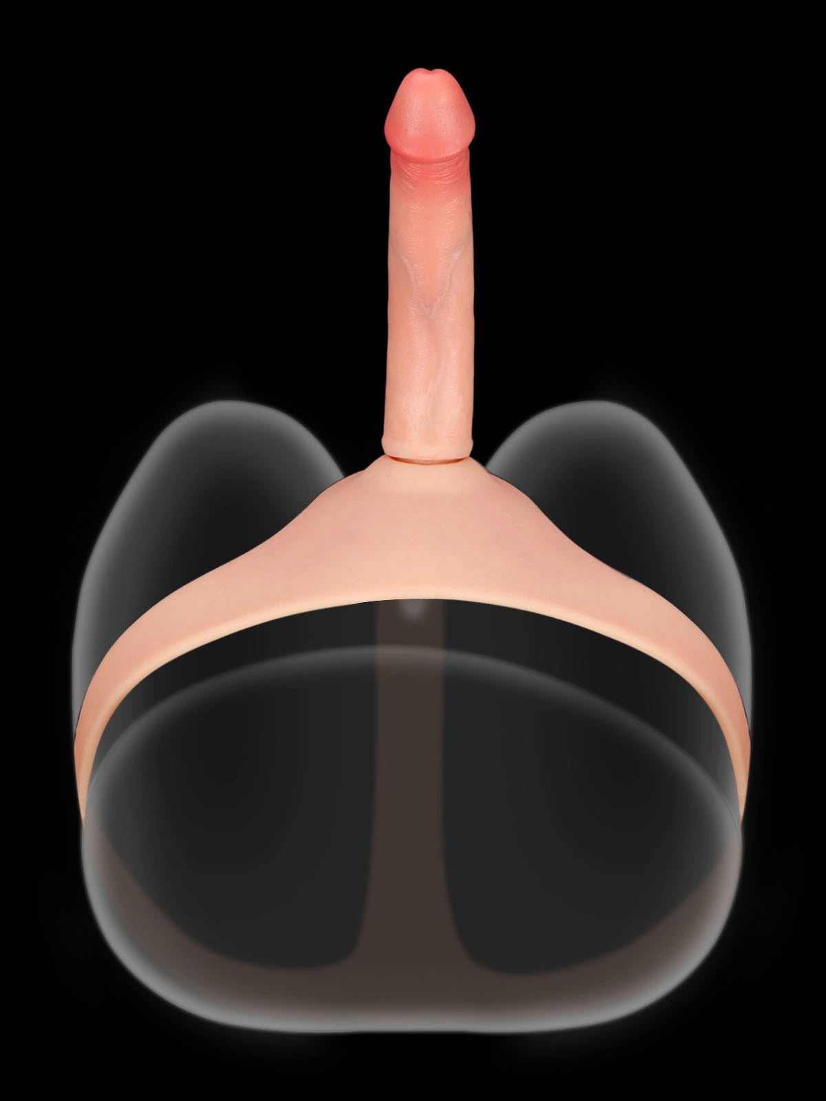 Thalyn | Lifelike Silicone Strap-On With Two Removable Dildo