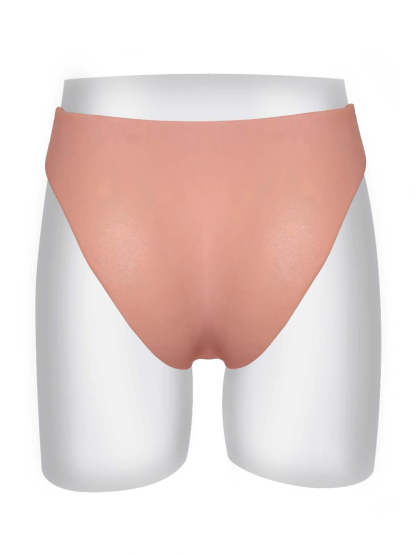 Jax | 6.5" x 1.6"  Double Penetration Strap-On Brief Wearable Dildo + Hollow Penis Sleeve