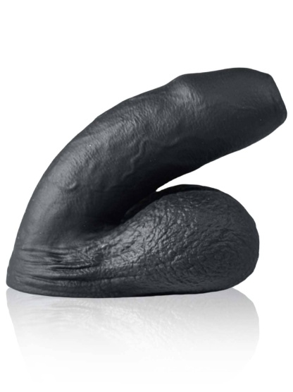 Silicone Black Soft Realistic Flaccid Dildo Best For Trans Men