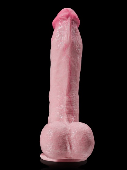 Soldier 8" x 1.5" Flesh Skin Pulsating Thrusting & Remote Control Dildo