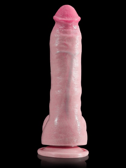 Soldier 8" x 1.5" Flesh Skin Pulsating Thrusting & Remote Control Dildo