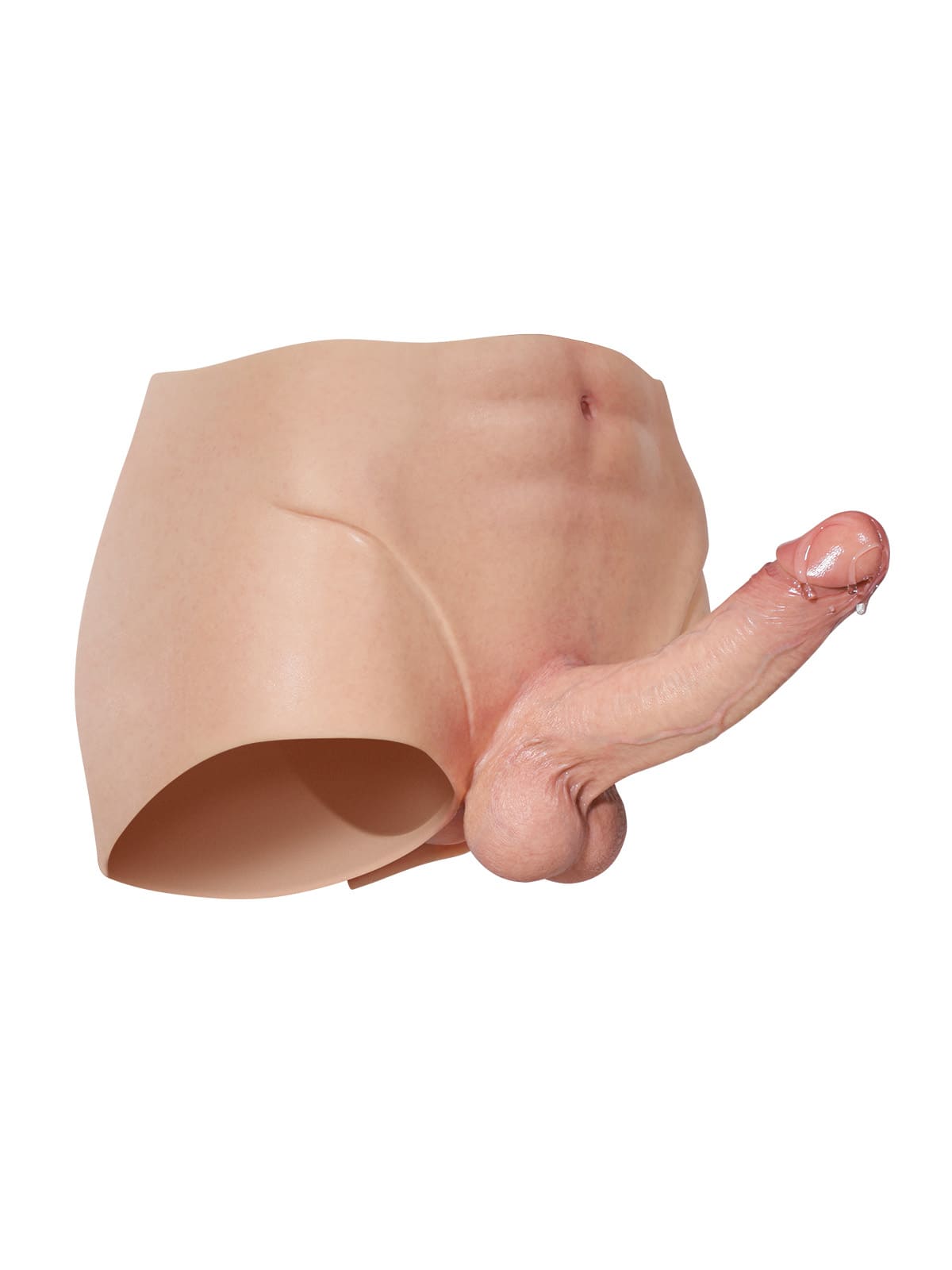 Beck 7.2" x 1.7" Strap Shorts Realistic Soft Cyber Skin Strap-On Dildo