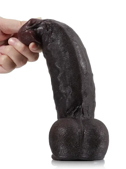 Kimi 8.6" x 2.2" - Realistic Soft Flesh Like Thick Short Fat Dildo