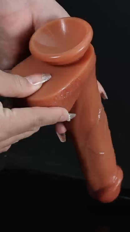 Frankie 9" x 1.6" 3 Modes Thrusting Realistic Dildo & Double Vibrating Dildo