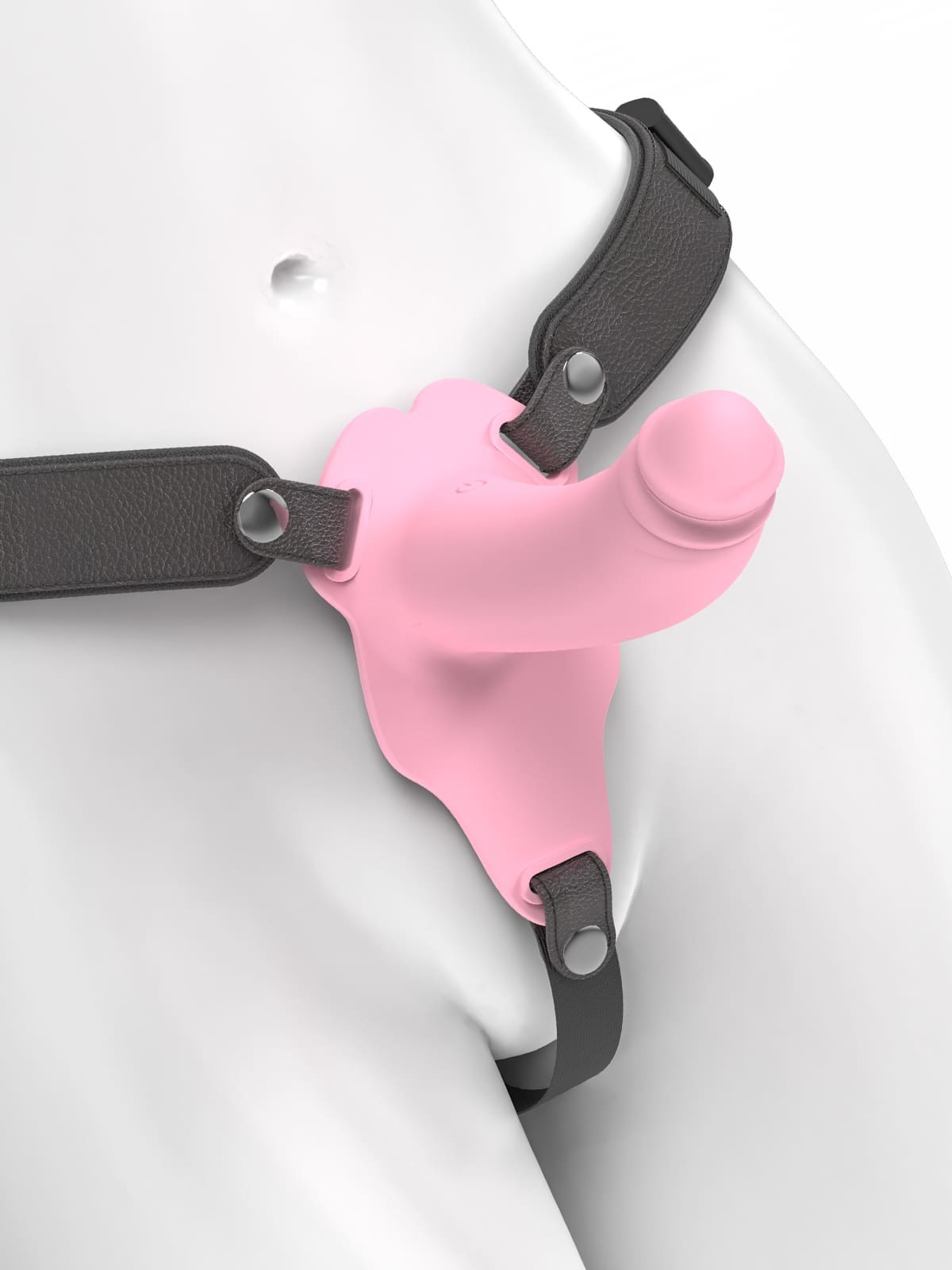 Lesbian Vibrating Strap On 10 Frequency Vibration Strap On Dildo - Wireless Remote Control