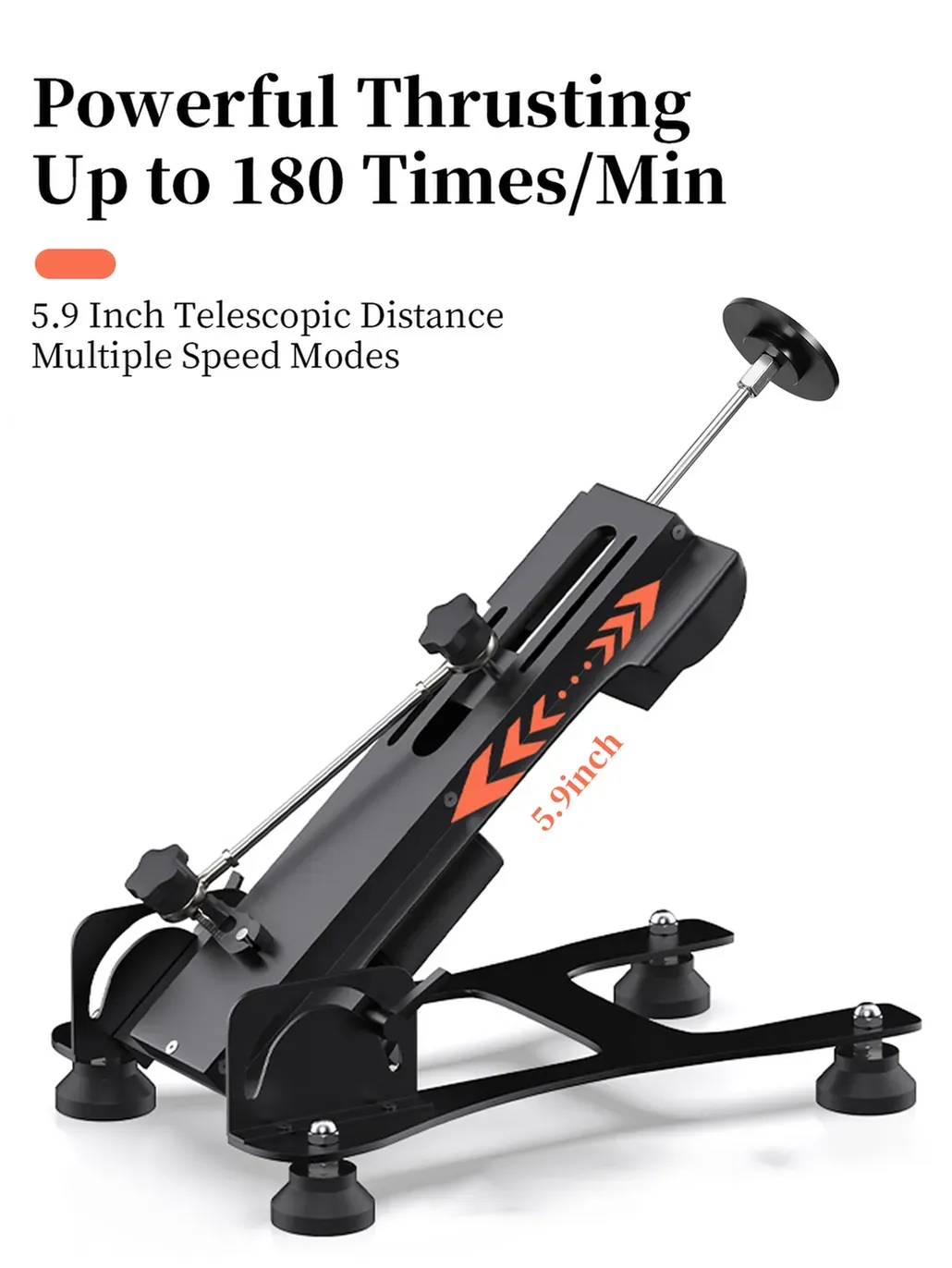 Vortex – Adjustable Stroke Sex Machine (3-15 cm) Vac-U-Lock Compatible with Wireless Remote