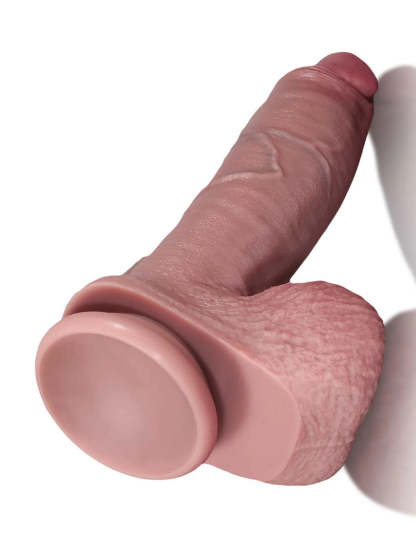 Ford | 10.4" x 2.2" Realistic Uncut Dildo with Sliding Skin and Low Hanging Balls