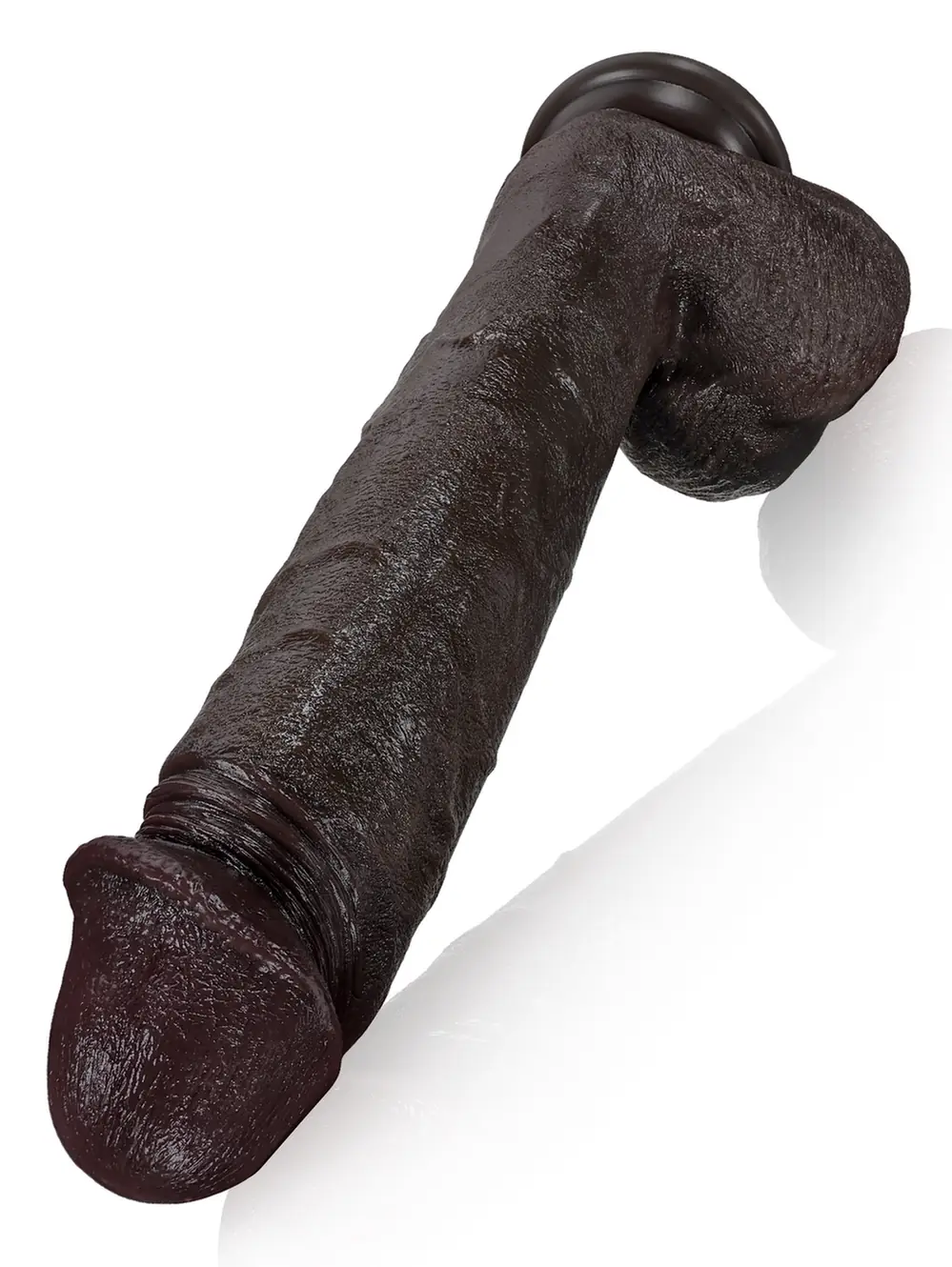 Adrianus  11" x 1.9" Black Big Vibrating Thrusting Dildo 7 Modes Thrusting & 3 Modes Vibrating
