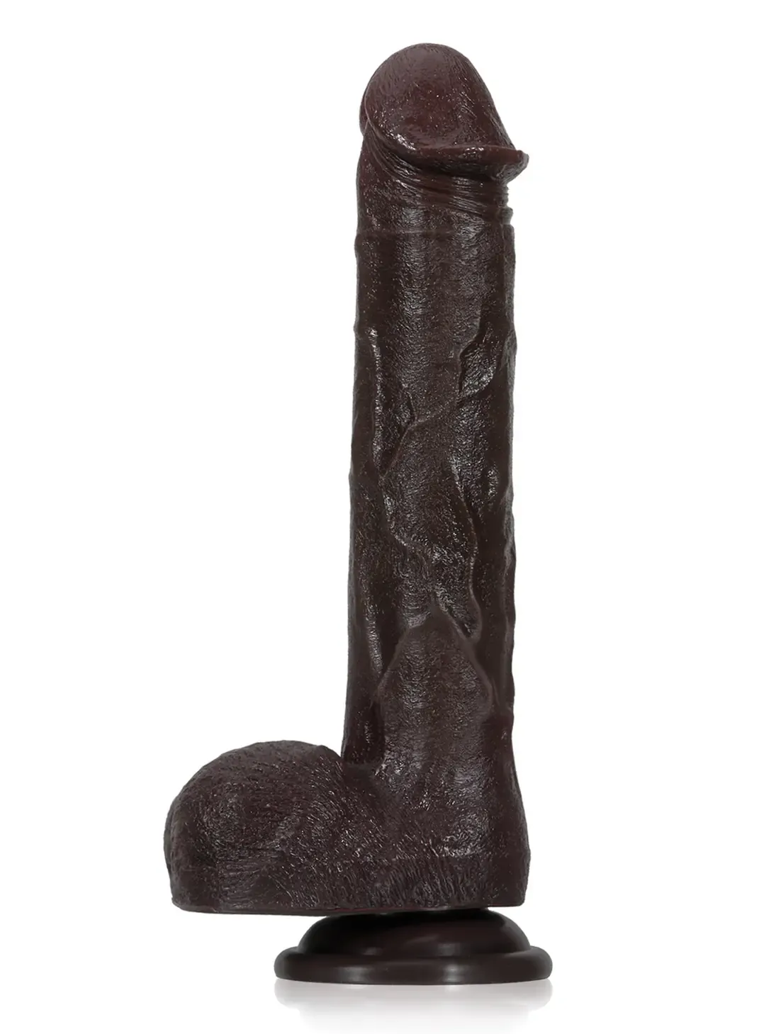 Adrianus  11" x 1.9" Black Big Vibrating Thrusting Dildo 7 Modes Thrusting & 3 Modes Vibrating