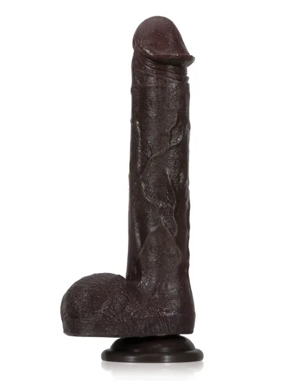 Adrianus  11" x 1.9" Black Big Vibrating Thrusting Dildo 7 Modes Thrusting & 3 Modes Vibrating