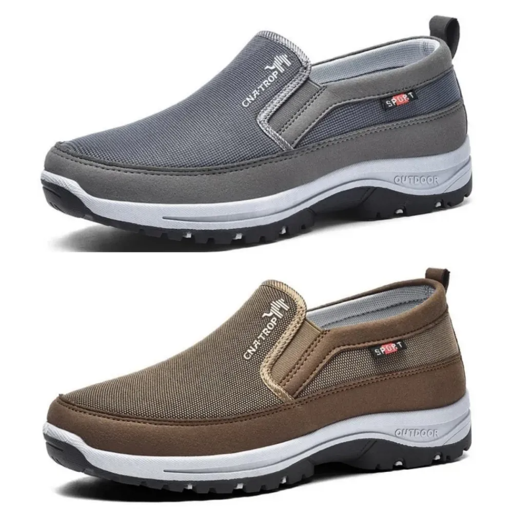 🔥LAST DAY 70% OFF🔥Men's Arch Support & Breathable and Light & Non-Slip Shoes - Proven Plantar Fasciitis, Foot and Heel Pain Relief.